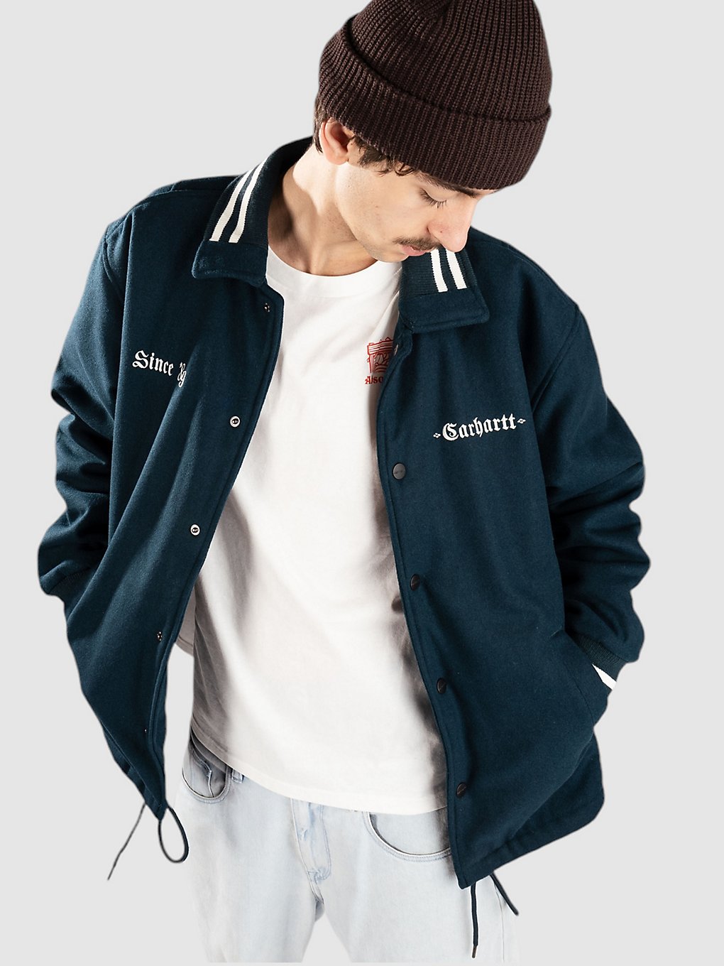 Carhartt WIP Wool Coach Jacke wax