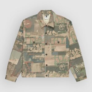 Element Trucker Denim Jacke scenes washed