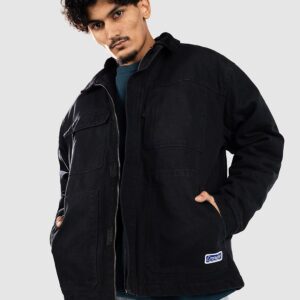 Empyre Grind Chore Jacke washed black