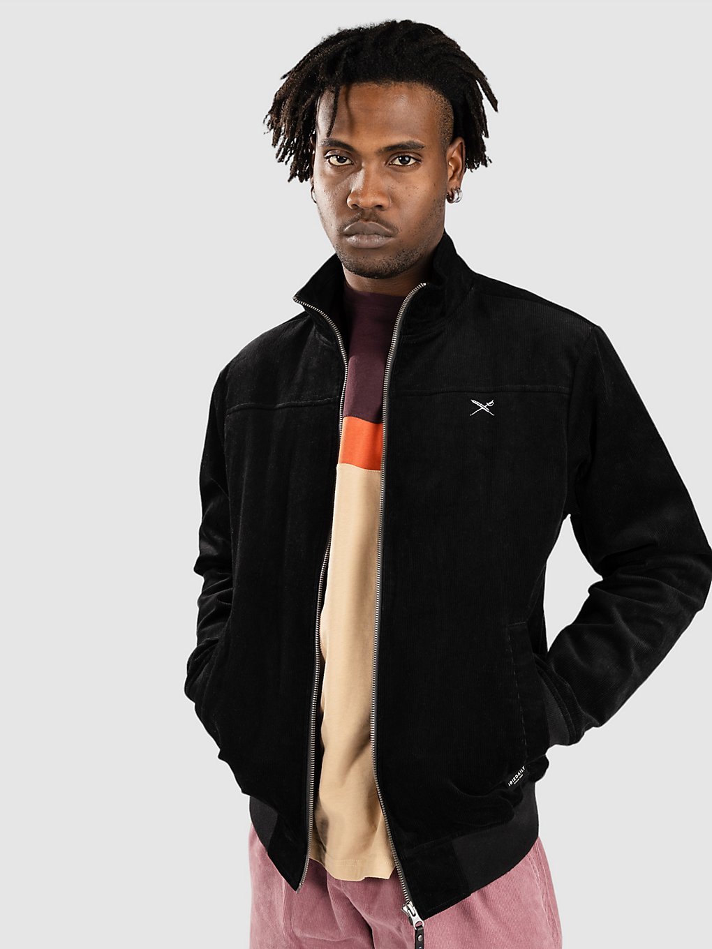 Iriedaily GSE Cord Jacke black