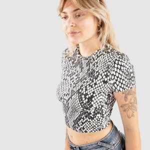 Ninth Hall Carina T-Shirt snake aop