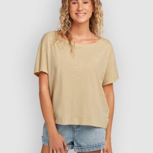 O'Neill Essentials Script Scoop Neck T-Shirt cocoa sand