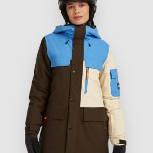 O'Neill Fwc'Peak Pro Jacke blue poppy colour block