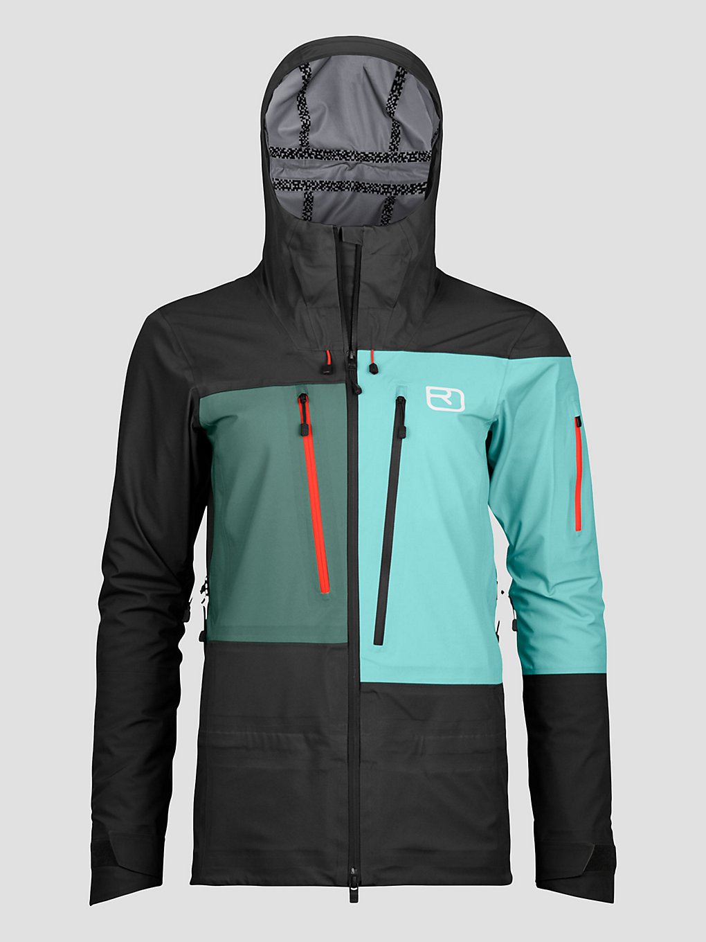 Ortovox 3L Deep Shell Jacke black raven