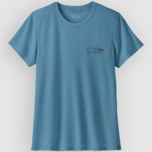 Patagonia Cap Cool Trail - Stratapeaks T-Shirt shore blue