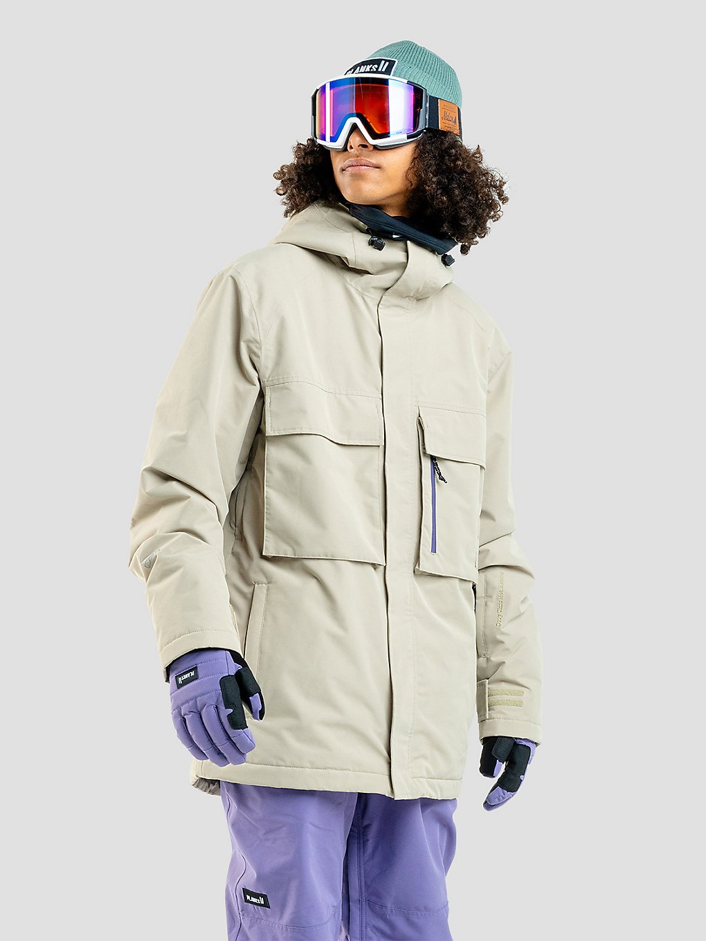 Planks Slide Away Jacke mushroom