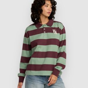 RVCA Rugby T-Shirt sea green
