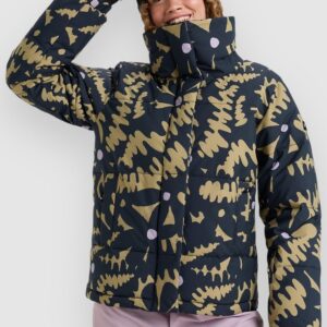 Roxy Snow Winter Rebel Jacke fennel seed big flower