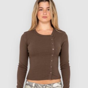 Rusty Button Up T-Shirt java