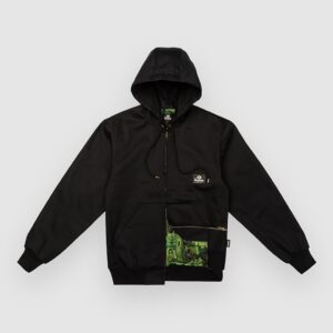 The Dudes Classic Hooded Jacke black