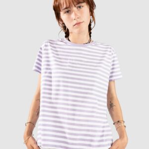 Urban Classics Regular Striped T-Shirt dustylilac
