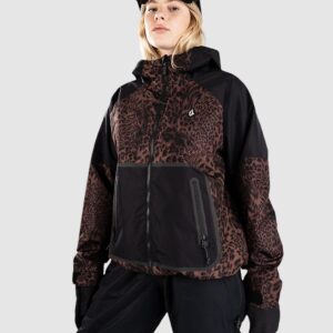 Volcom Revna 20K Shell Jacke leopard