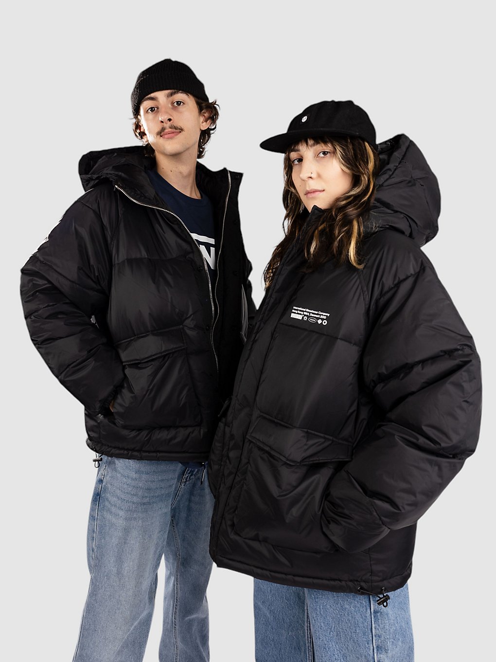 Woodbird Zumo Bomber Jacke black