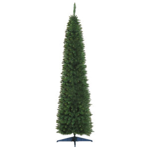 HOMCOM Weihnachtsbaum 2,1 m Christbaum Kunsttanne zerlegbar mit Ständer 499 Äste PVC Grün Ø60 cm Aosom.de
