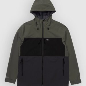 Salty Crew Long Range Jacke iron